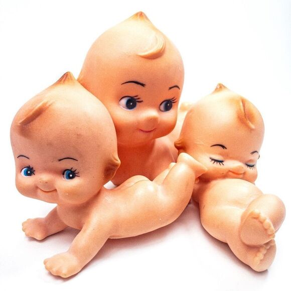 3 True Vintage Kewpie Dolls - Picture 6 of 11